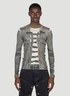 Y/Project x Jean Paul Gaultier Trompe L'Oeil Jacket Top