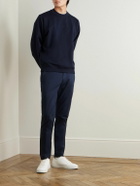 Rapha - Logo-Embroidered Organic Cotton-Jersey Sweatshirt - Blue
