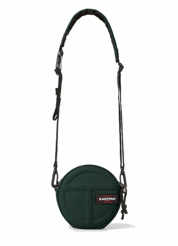 Photo: Eastpak x Telfar - Circle Convertible Crossbody Bag in Green