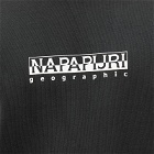 Napapijri Men's Box Logo Crew Sweat in Black