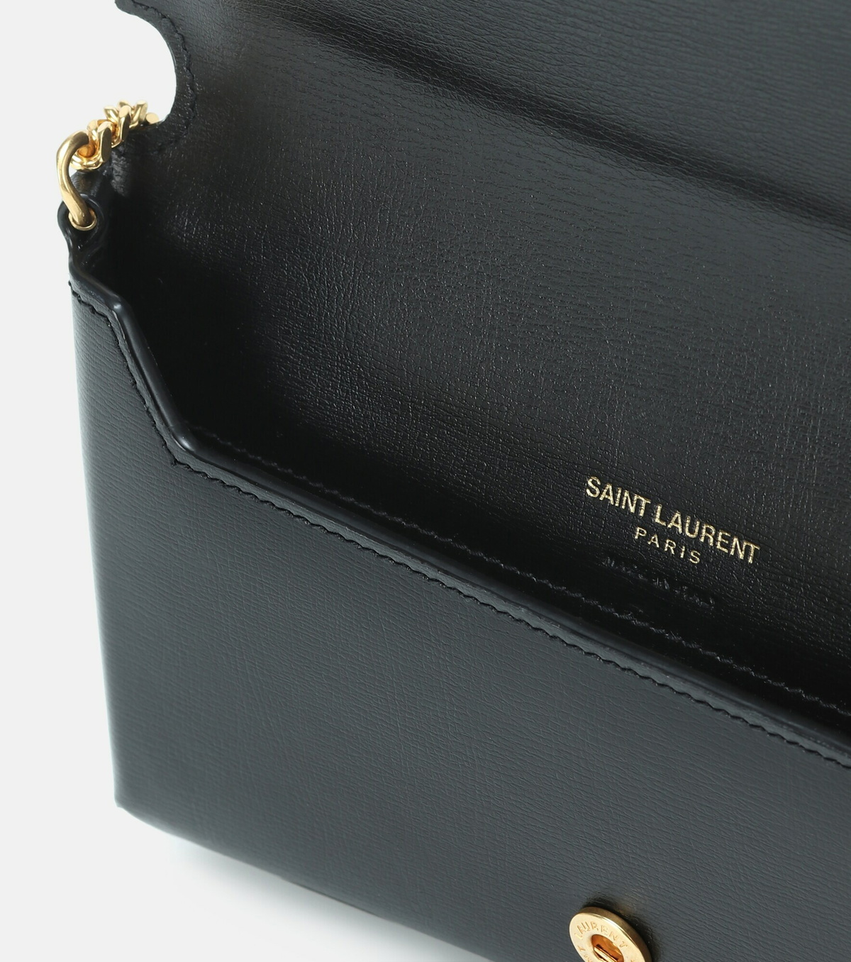 Saint Laurent Cassandre leather iPhone shoulder bag Saint Laurent