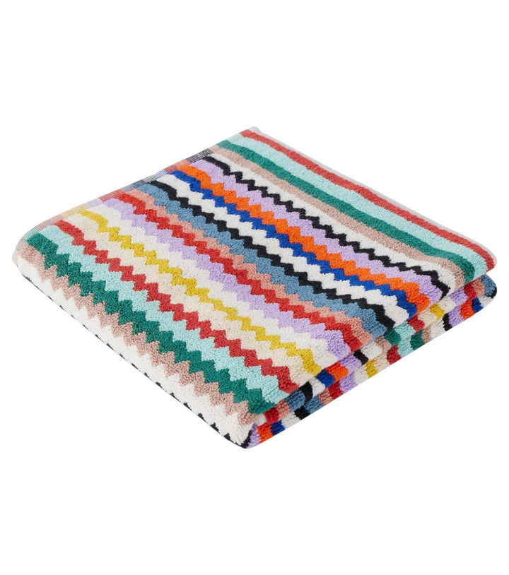 Photo: Missoni Riverbero Zigzag terry bath mat