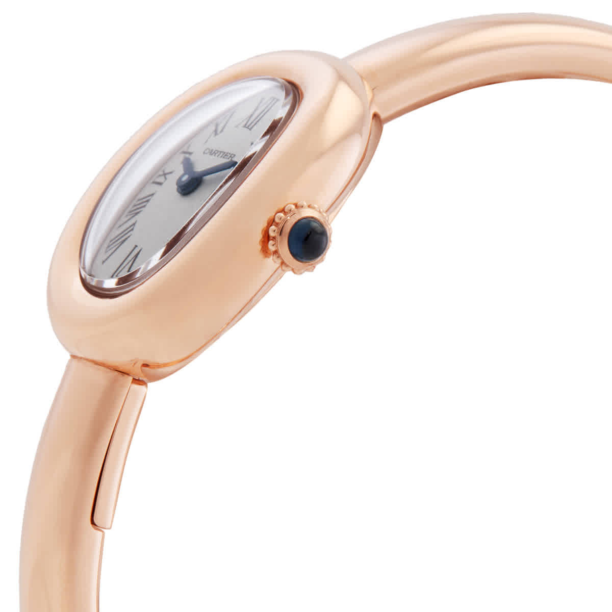 Cartier Baignoire Quartz Silver Dial Ladies Watch WGBA0047