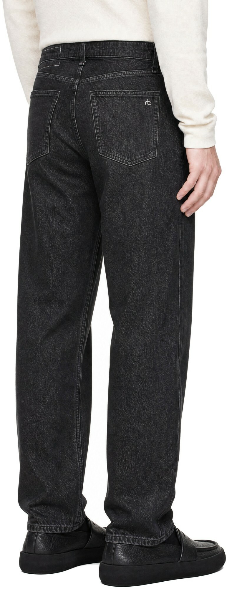 rag & bone Gray Fit 4 Straight Jeans