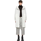 Jil Sander White Essential Jil Coat