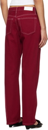 Re/Done Red 'The Standard' Jeans