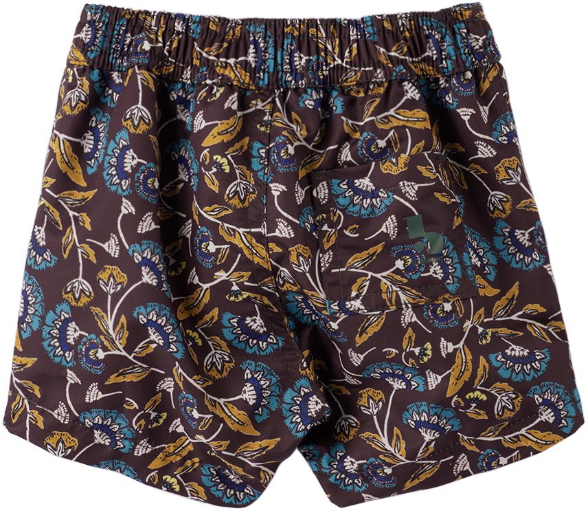 Bonpoint Baby Brown Niagara Swim Shorts