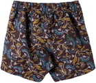 Bonpoint Baby Brown Niagara Swim Shorts