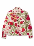 Kardo - Bodhi Embroidered Quilted Cotton Jacket - Red