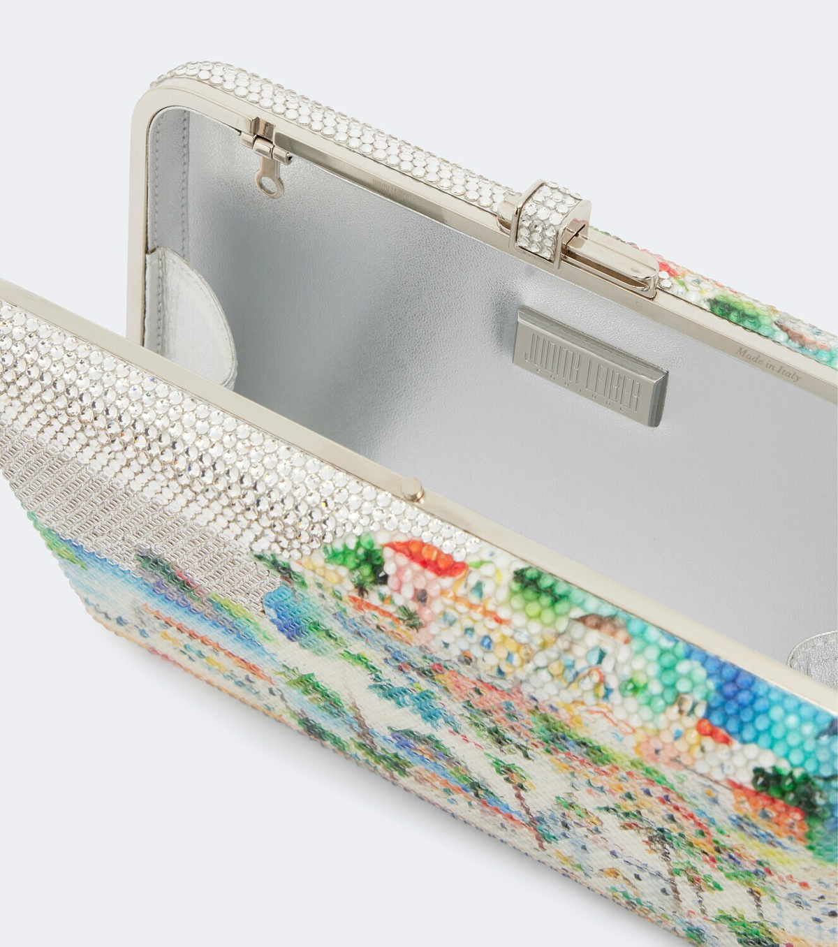 Judith Leiber Couture Slim Slide Costa embellished clutch