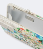 Judith Leiber Couture Slim Slide Costa embellished clutch