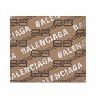 Balenciaga Men's Billfold Wallet in Beige/Brown