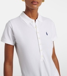 Polo Ralph Lauren Cotton-blend piqué polo dress