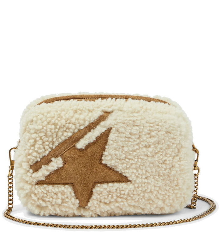 Photo: Golden Goose - Mini Star shearling shoulder bag