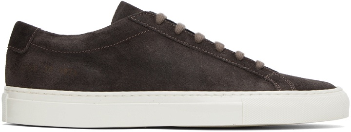 Photo: Common Projects Brown Achilles Sneakers