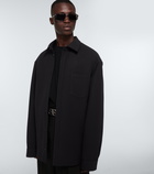 Balenciaga - Wool-blend gabardine shirt jacket