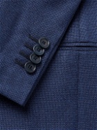 De Petrillo - Wool-Hopsack Blazer - Blue