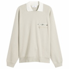 TOGA ARCHIVES Women's TOGA Polo Collar Sweatshirt in Beige