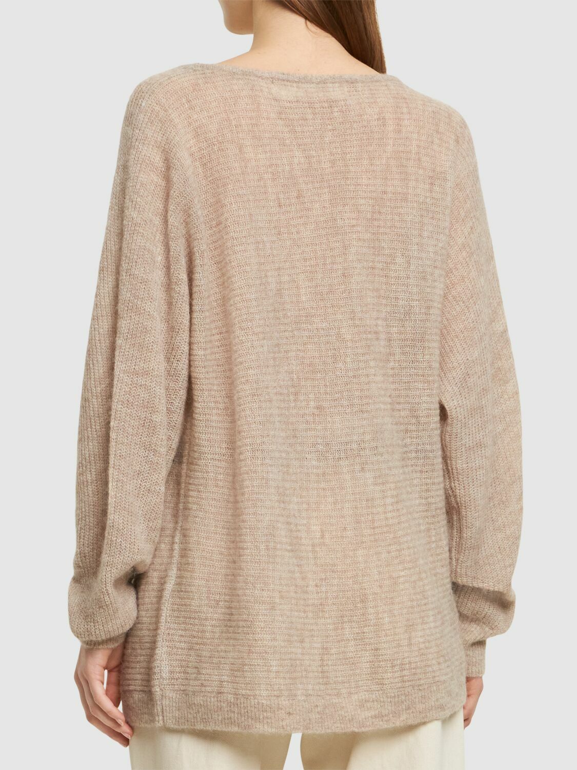 DESIGNERS REMIX Verona Boxy Alpaca Blend Sweater