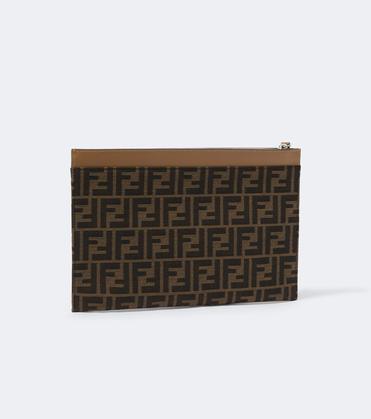 Fendi Medium FF Zucca canvas pouch