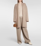 The Row 90s suede shoulder bag