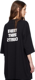 032c Black Point Zero Oversized T-Shirt