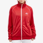 Fiorucci Women's Puffy Piping Angel Track Sweatshirt in Red