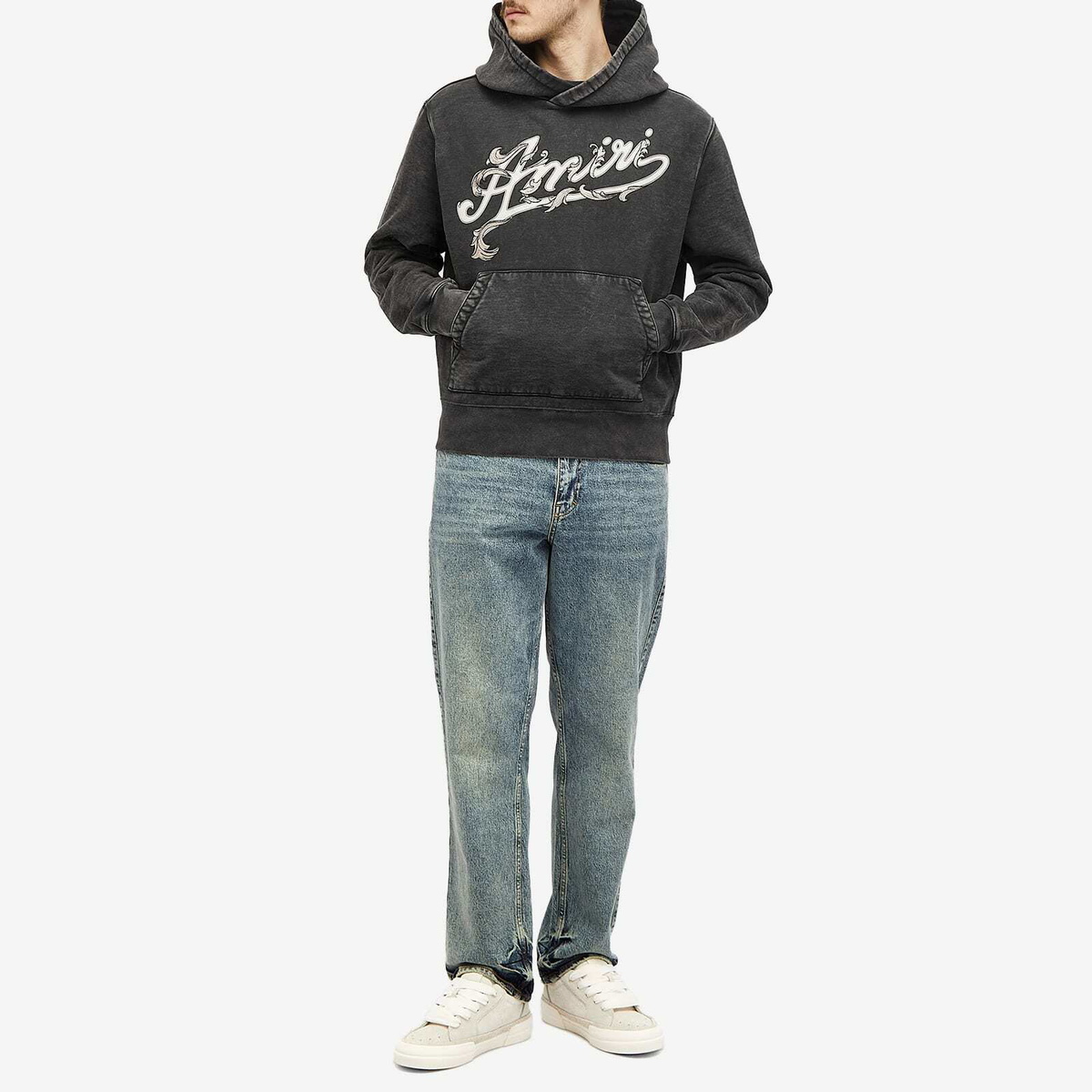 AMIRI アミリ / Filigree Hoodie AMIRI Men's Filigree Hoodie in Black Amiri