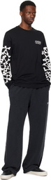 AMIRI Black Bones Stacked Long Sleeve T-shirt