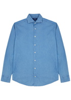 Eton Blue Chambray Shirt
