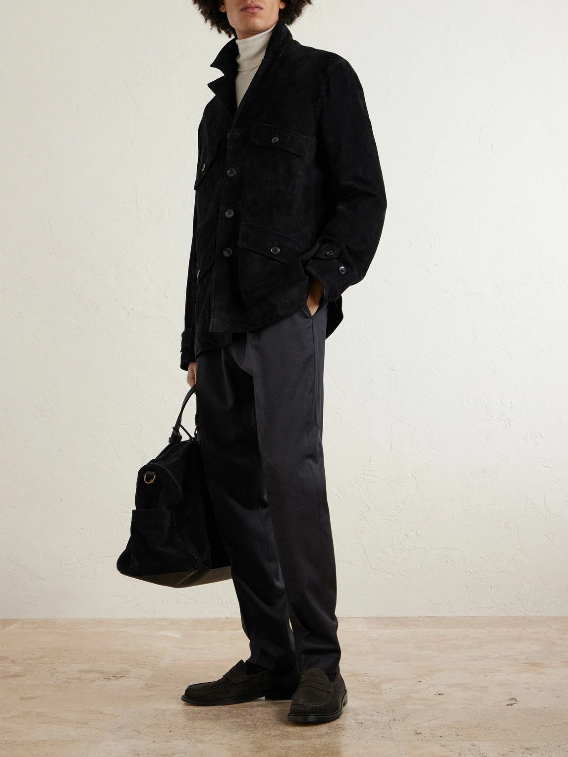 Paul Smith - Suede Jacket - Black