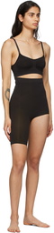 SKIMS Black Seamless Sculpt Solution Shorts