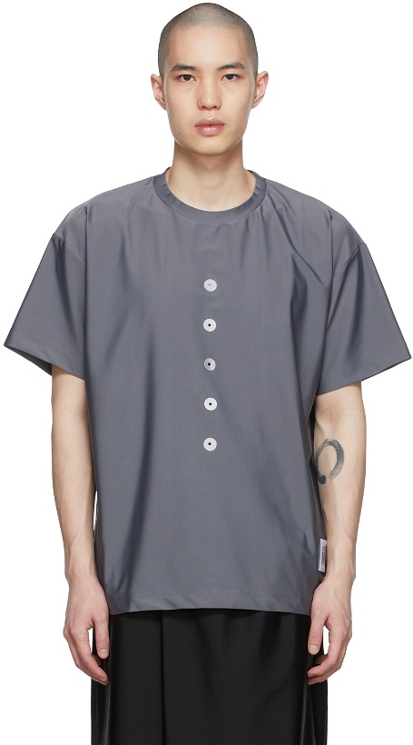 Photo: Fumito Ganryu Grey Polyester T-Shirt
