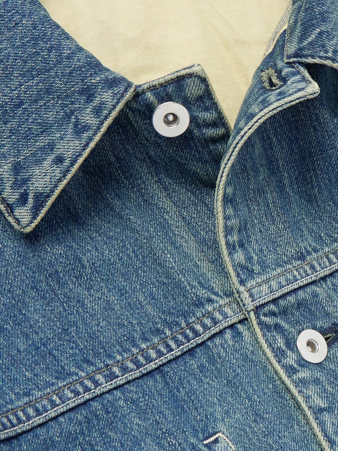 Jil Sander - Logo-Appliquéd Denim Jacket - Blue