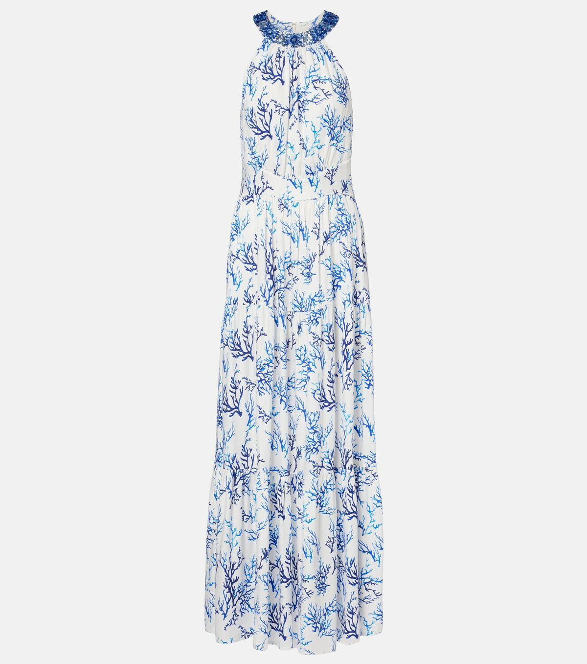 Melissa Odabash Isadora beaded maxi dress