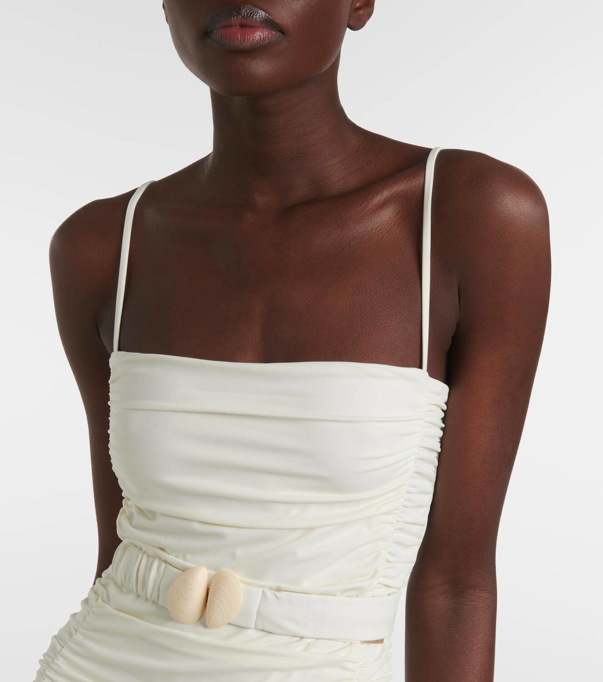 Johanna Ortiz Whispering Tides belted swimsuit