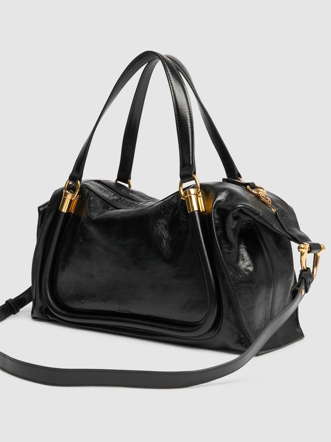 CHLOÉ Paraty 24 Leather Shoulder Bag
