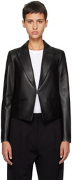rag & bone Black Elle Leather Jacket