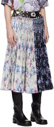 Chopova Lowena SSENSE Exclusive Multicolor Klos Midi Skirt