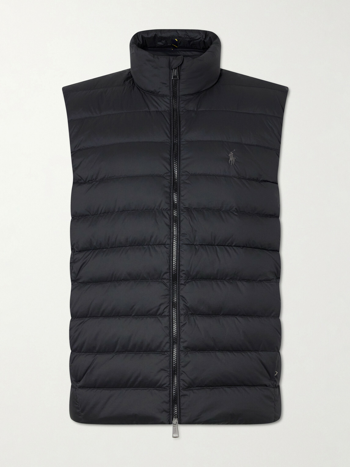 Polo Ralph Lauren - Logo-Embroidered Quilted Shell Down Gilet - Black