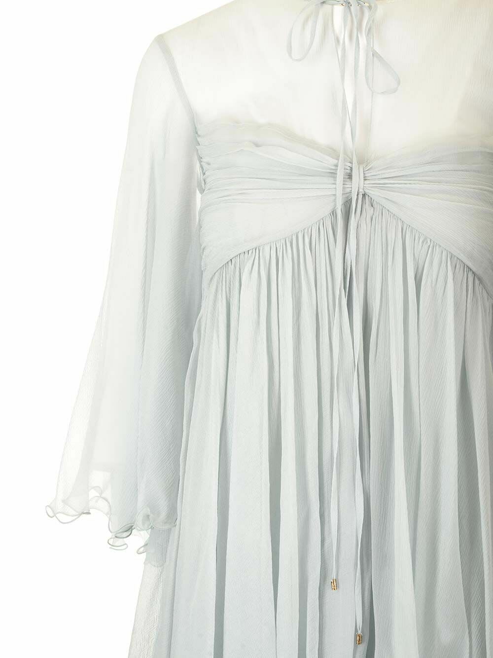 Chloé Pleated Mini Dress