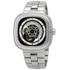Sevenfriday P-Series Automatic Black Dial Mens Watch P1B/01M