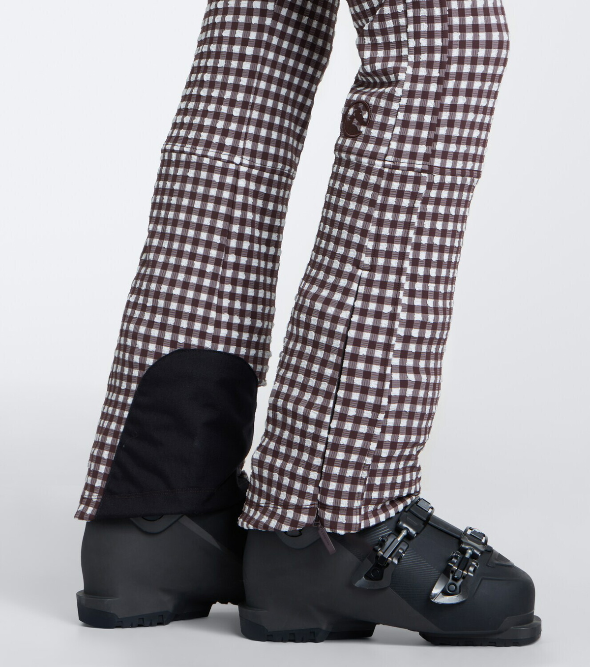 Cordova Sella belted gingham ski pants