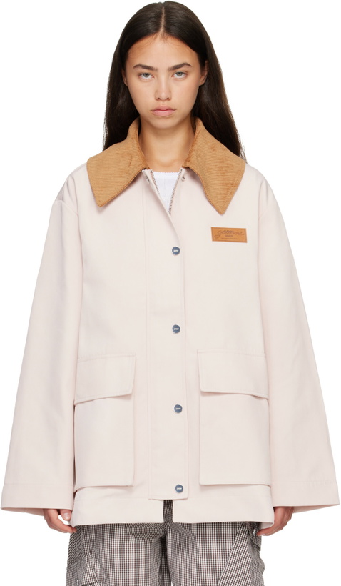 Photo: GANNI Pink Twill Jacket