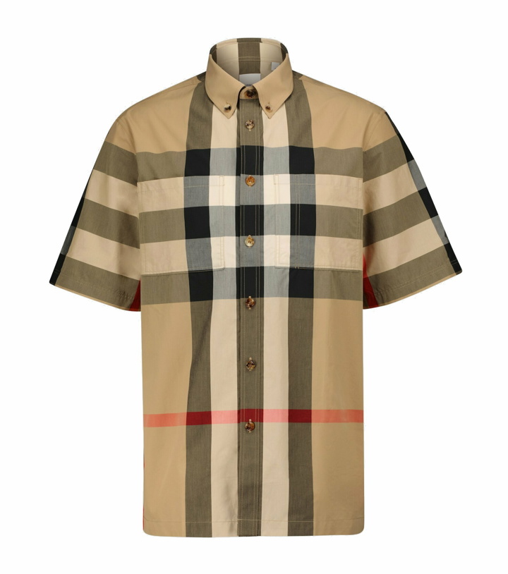 Photo: Burberry - Thames checked shirt