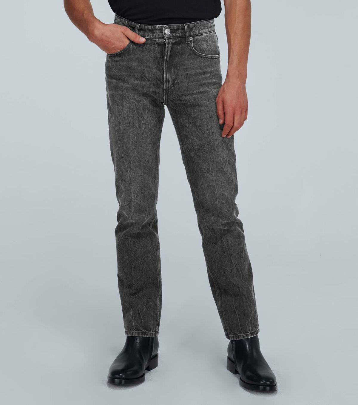 Balenciaga Women Slim Fit Bootcut Jeans