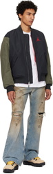 Nike Jordan Black & Khaki Renegade Bomber