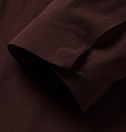 Theory - Yonny Nylon-Blend Shirt Jacket - Merlot
