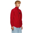 Ribeyron Red Fleece Warmer Sweater