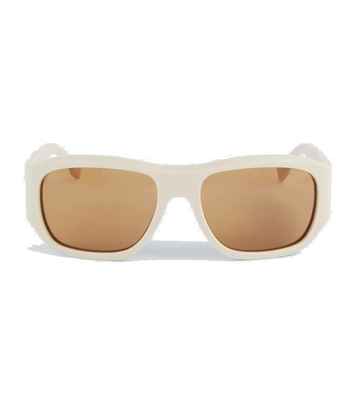 Photo: Fendi Logo square sunglasses